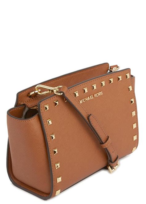 michael kors tan crossbody bag|michael kors side body bag.